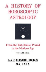 james herschel holden - a history of horoscopic astrology